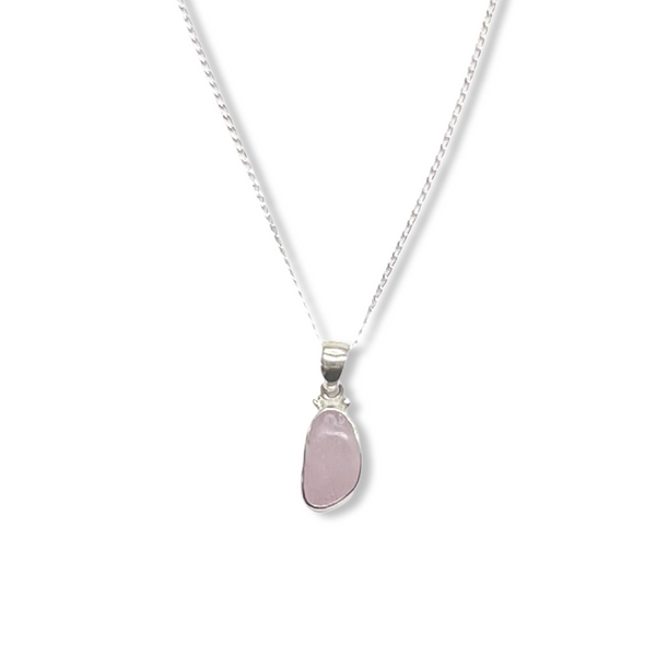 Raw Cut Pendant - Kunzite