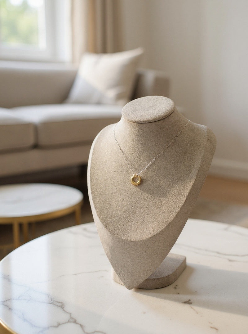 Eternal Silver + Gold Necklace