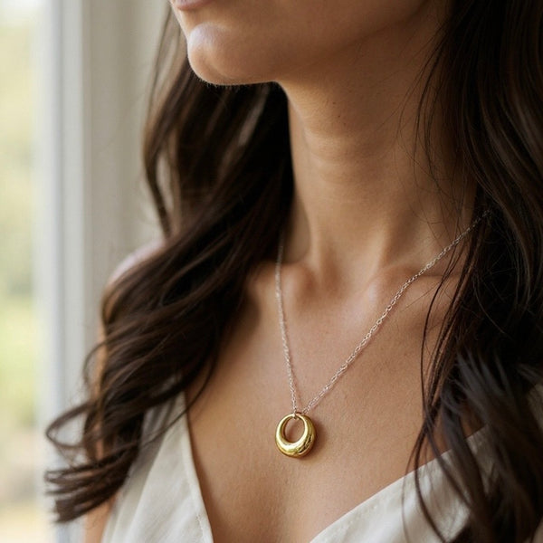 Eternal Silver + Gold Necklace
