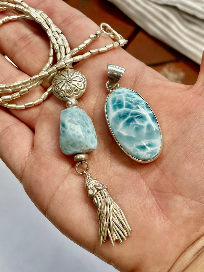 Aster Necklace Long - Tassel