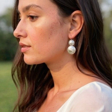 Mira Sterling Silver Earrings - Muse