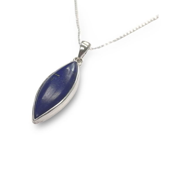 Lapis Lazuli Sterling Silver Necklace