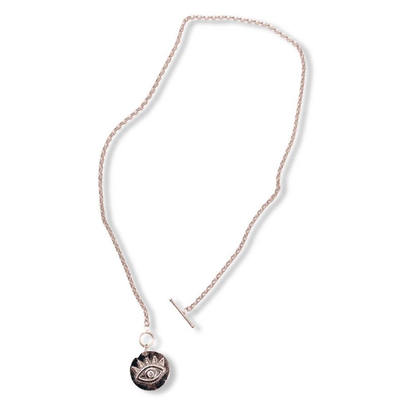 Evil Eye Sterling Silver Necklace