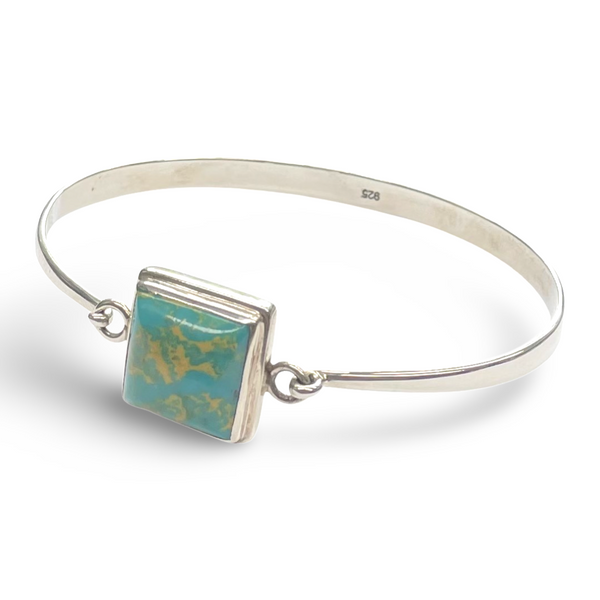 Clarity Sterling Silver Bracelet - Turquoise
