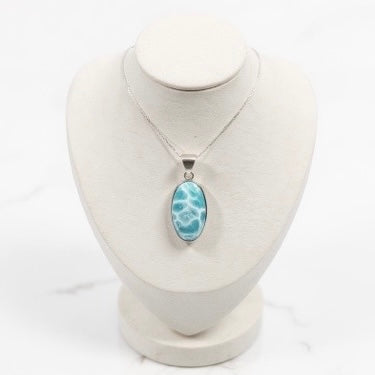 Shanti Necklace - Larimar
