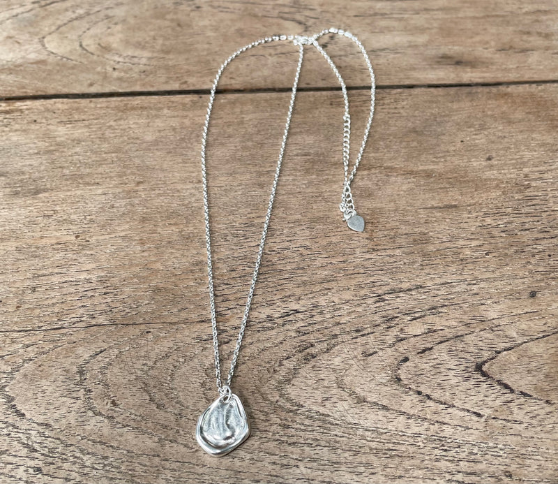 Sterling Silver Necklace - Organic
