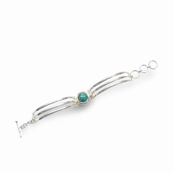 Santa Fe Triple Band Bracelet - Turquoise