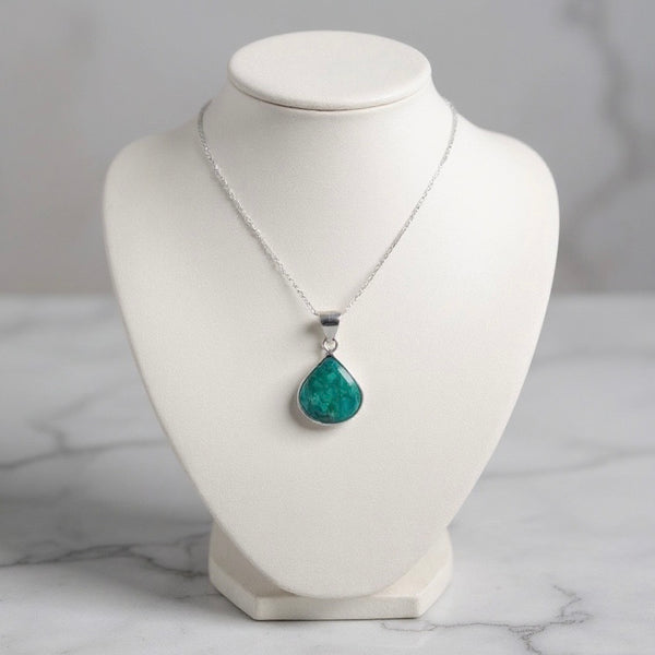 Nova Turquoise Sterling Silver Necklace
