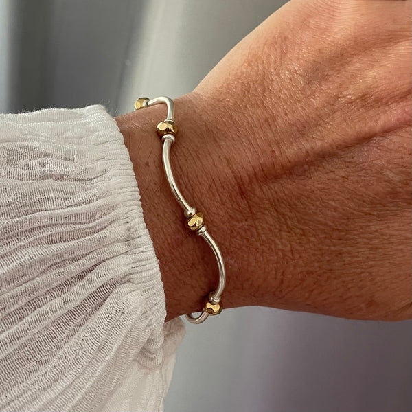 Orion Silver and Gold Bracelet