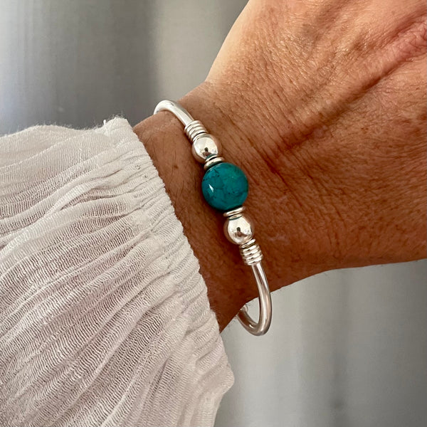 Sterling Silver Bracelet Turquoise