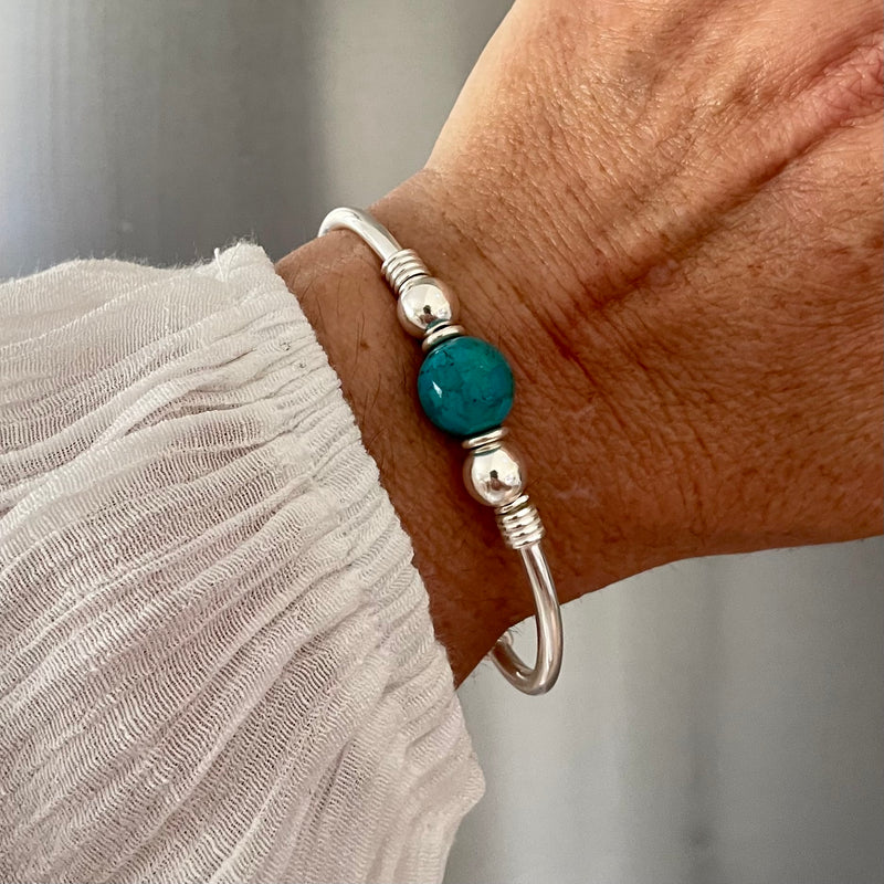 Sterling Silver Bracelet Turquoise