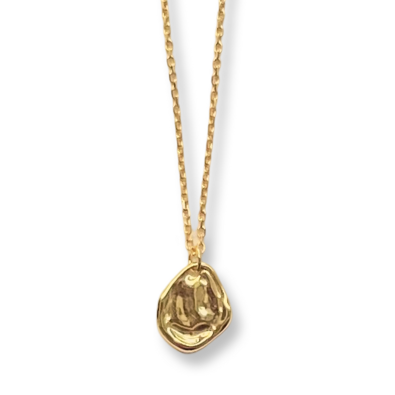 14k Gold Vermeil Necklace - Organic