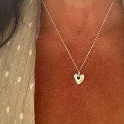 Heartfelt Sterling Silver Necklace