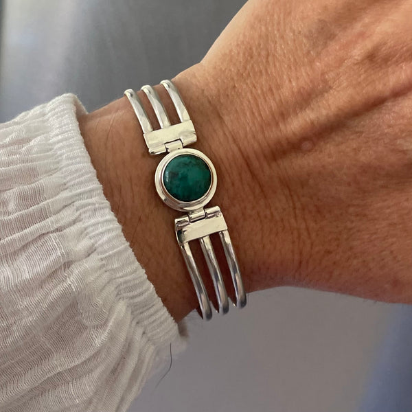 Santa Fe Triple Band Bracelet - Turquoise