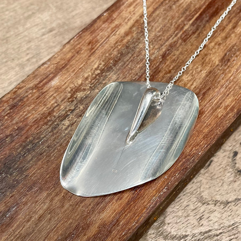 Sterling Silver Necklace - Molten