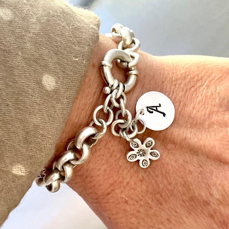 Solid Sterling Silver Belcher Bracelet Tribe and Hunt