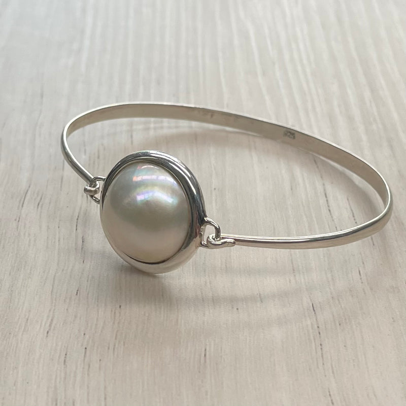 Clarity Sterling Silver - White Pearl