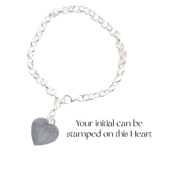Sterling Silver Belcher Bracelet - Heartfelt