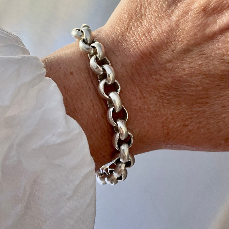 Solid Sterling Silver Belcher Bracelet Tribe and Hunt