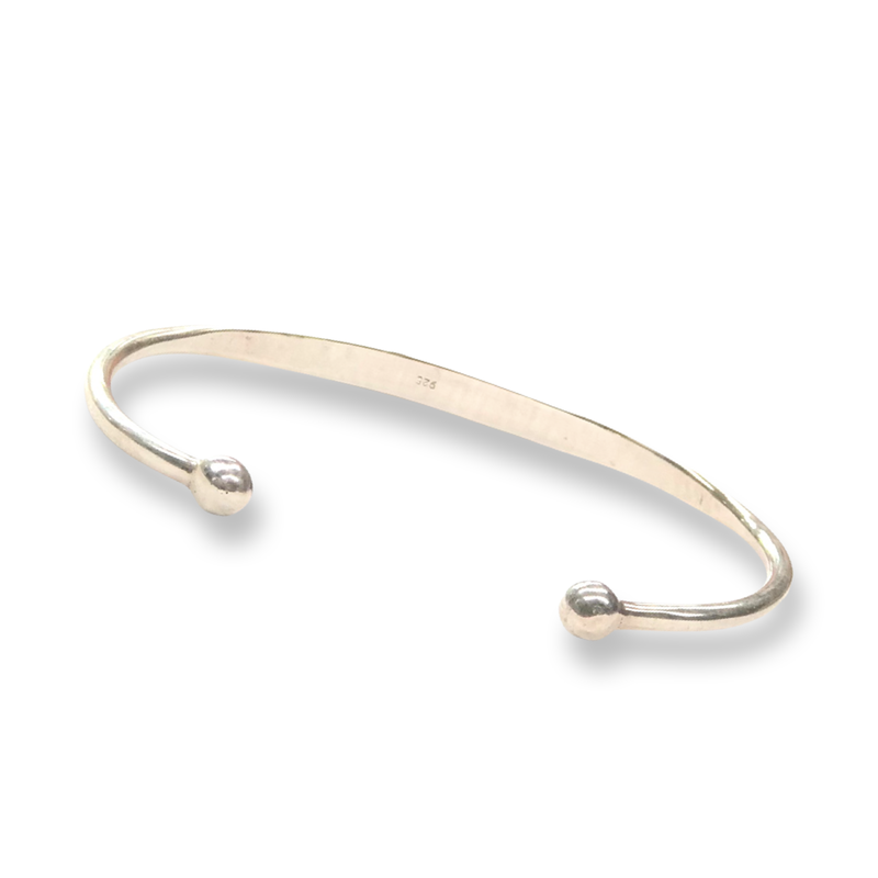 Sterling Silver Cuff Bracelet - Simplicity