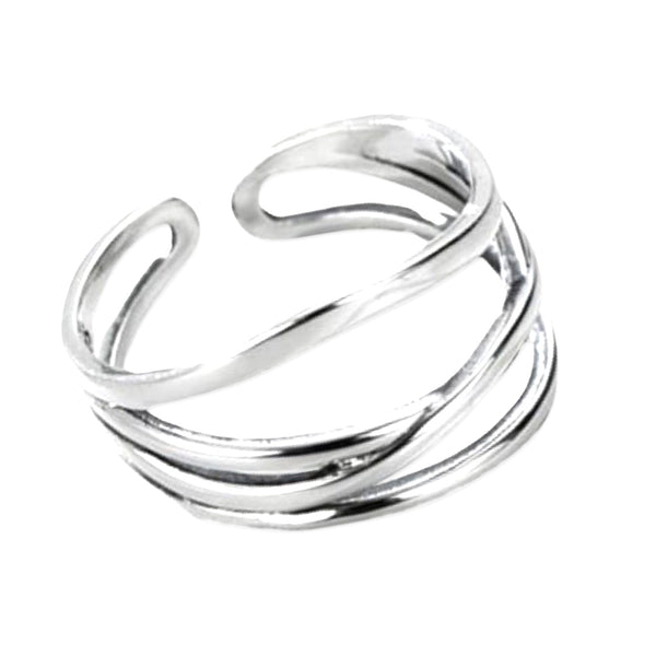 Adjustable Ring - Fine Lines