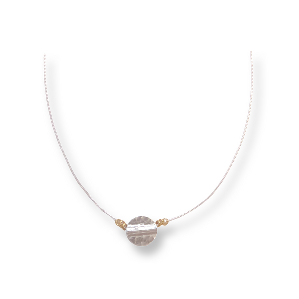 Hill Tribe Silver + Gold Necklace - Element