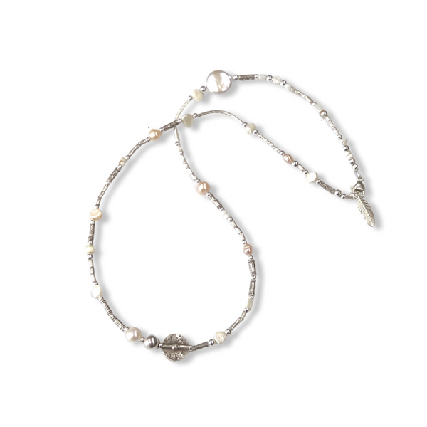 Hilltribe Silver Necklace/Bracelet - Seashells